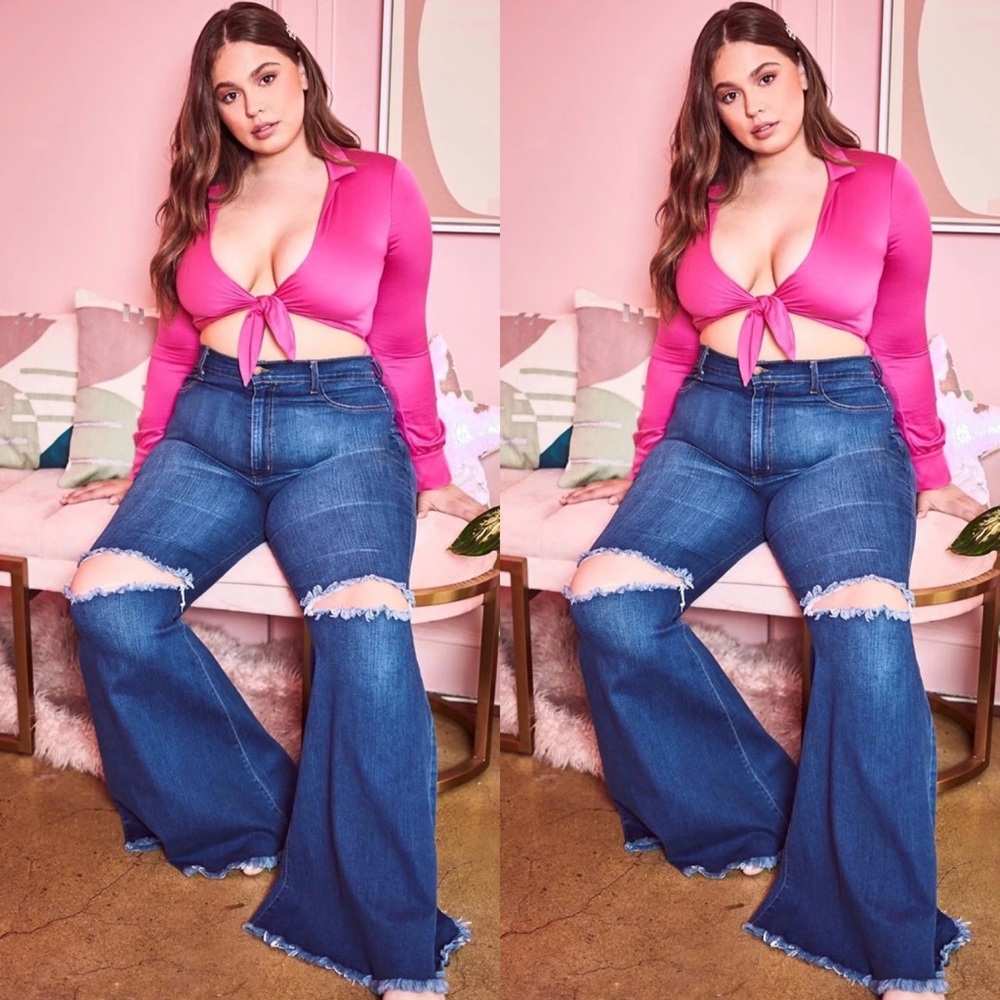 NWT Plus Size Flare Jeans